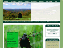 Tablet Screenshot of merckforest.org